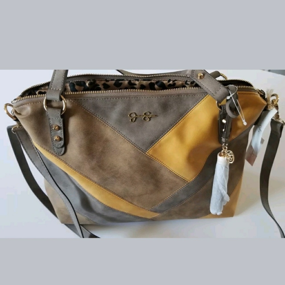 Jessica Simpson Helena Hobo Tote Handbag Purse